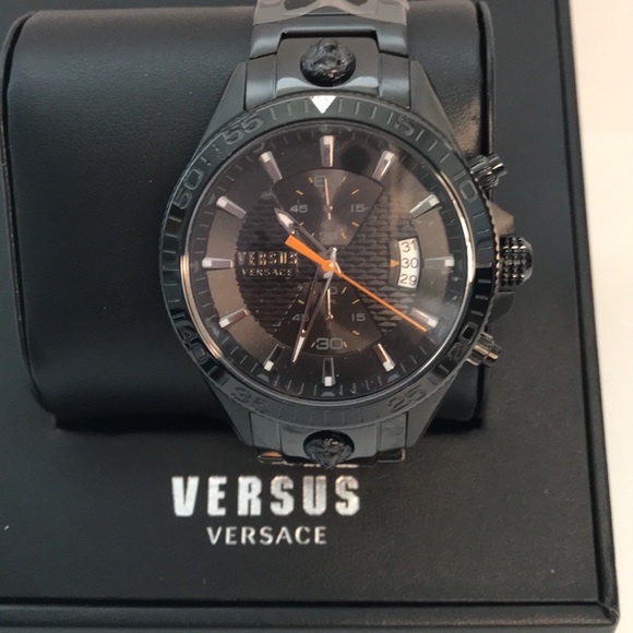 💯 - New Authentic VERSUS Versace Griffith Chronograph Bracelet Watch, 46mm - Picture 8 of 14